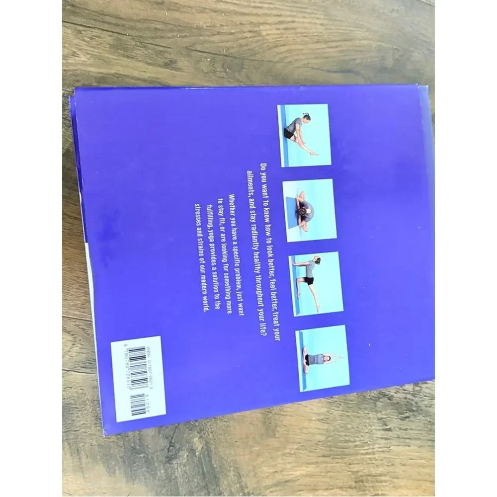 Complete Yoga Illustrated how to hardcover book by Stella Weller workout books